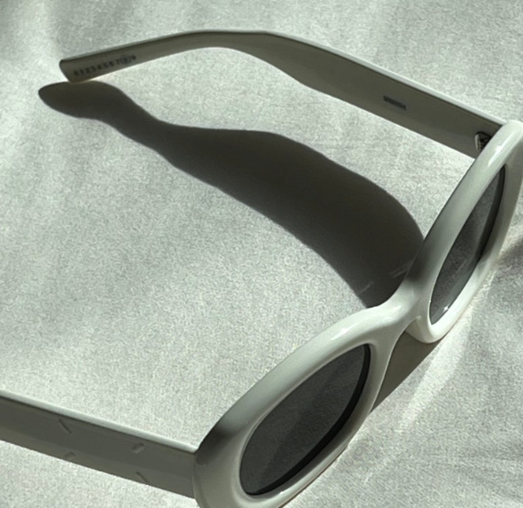 Pre-owned Maison Margiela Gentle Monster X  Mm005 White Black Mm005-w2 In Muticolor