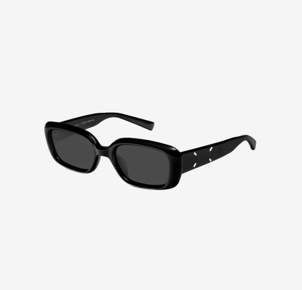 Pre-owned Maison Margiela Gentle Monster X  Mm106 Black Black Mm106-01