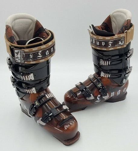 Lange Banshee Pro FR Brown Ski Boots Mondo Size 9 - 9.5 317mm | eBay