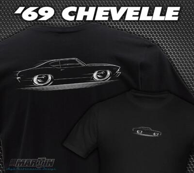  T-Shirt '69 Chevelle - 1969 Chevy SS Super Sport Chevrolet Malibu 
