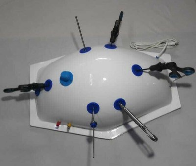 Laparoscopic Surgical Training Box Simulator Virtual Endo Trainer Instrument Set