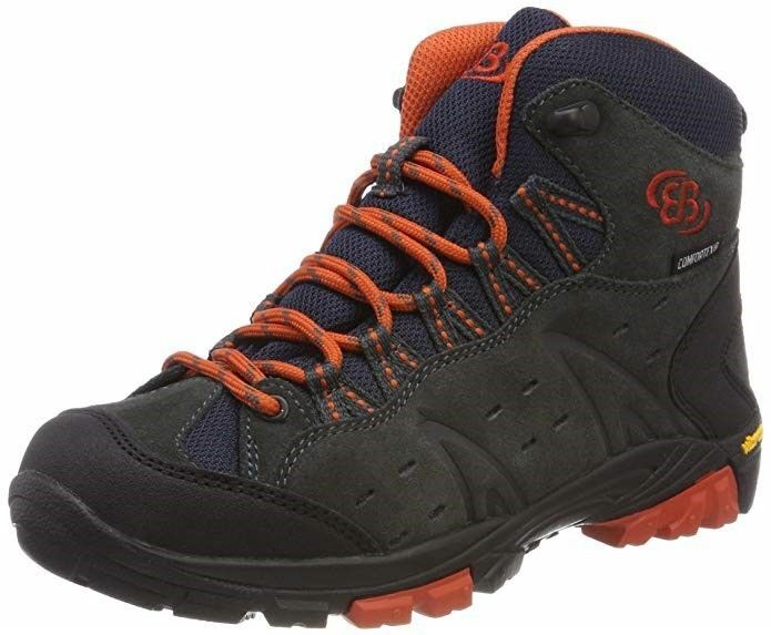 Outdoorschuhe Trekking- Wanderstiefel Leder Kinderschuhe Stiefel Brütting 23106 