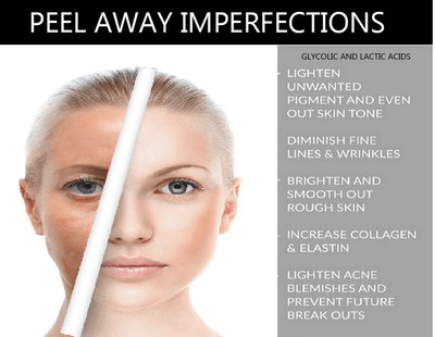 Glycolic Acid Skin Peel 30%, 40%, 50% 60% 70% strengths - LIGHTEN SKIN