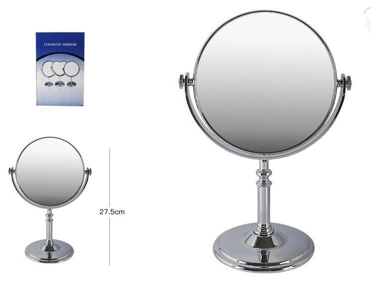 Specchio Da Tavolo Makeup Trucco Accessorio Bagno Donna 27,5cm 52771 dfh