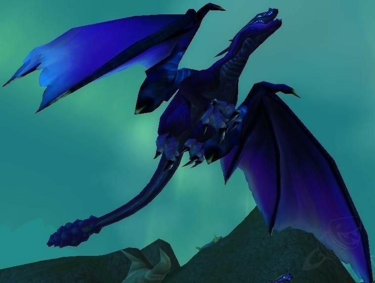 WoW Warcraft Reittier Mount Zügel des Zwielichtdrachen