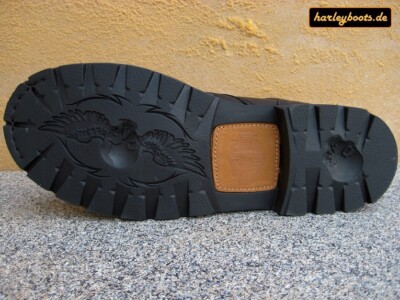 HARLEY-DAVIDSON HARLEY DAVIDSON BOOTS VISTA RIDGE SCHWARZ KULT BIKERBOOTS GR. 40 BIS 46