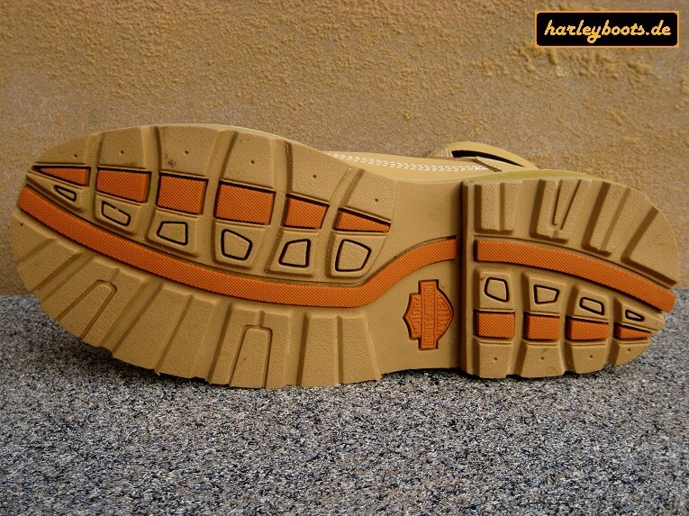 HARLEY-DAVIDSON HARLEY DAVIDSON BOOTS KEATING BEIGE KULT BIKERBOOTS GR. 40 BIS 46