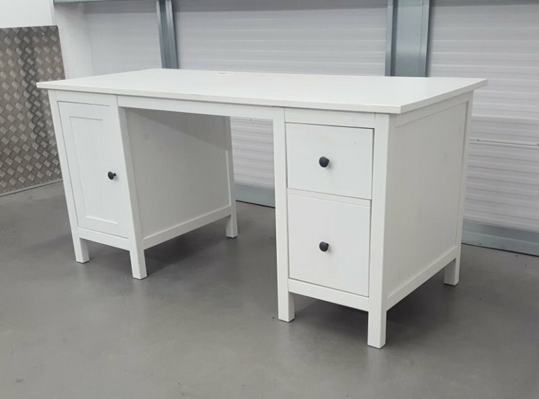 Ikea Hemnes White Desk 155x65 Cm In Orpington London