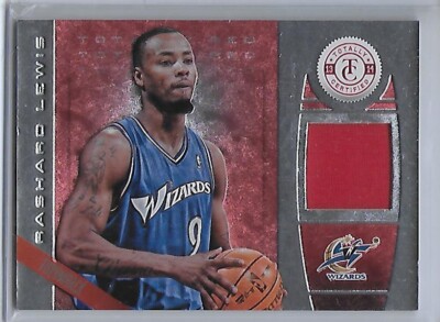 2013-14 Totally Certified RASHARD LEWIS Throwback Totally Red jersey 49/199