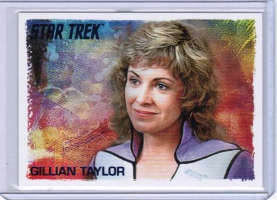 RARE 2021 WOMEN OF STAR TREK GILLIAN TAYLOR BLUE PARALLEL #99