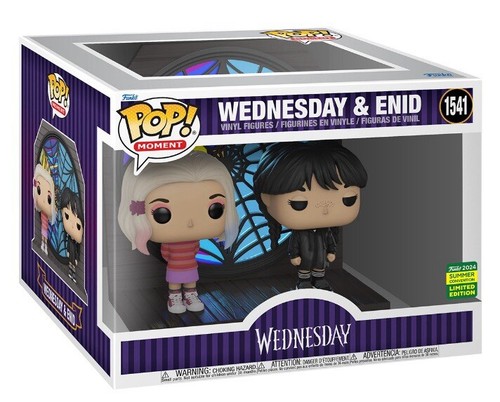 レアFUNKO POP! ウェンズデー & イーニッド　ステンドガラス限定 Funko Pop Wednesday & Enid 2024 SDCC SHARED Exclusive In