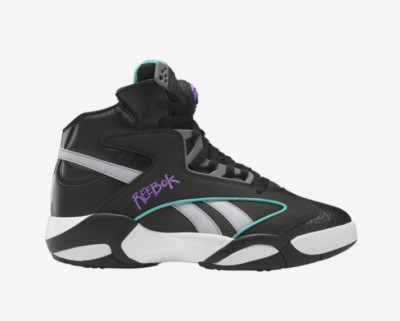 Reebok Shaq Victory Pump White Black Grey HR0501 Men's Size 7.5-13 Basketball