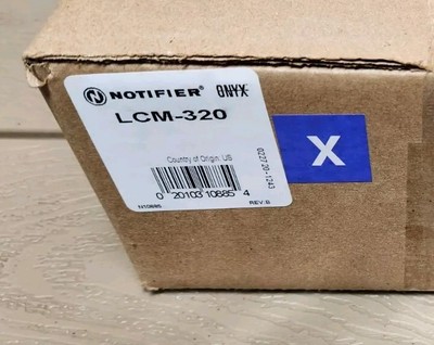 1 NOTIFIER LCM-320  LOOP CONTROL MODULE - NIB FIRE ALARM