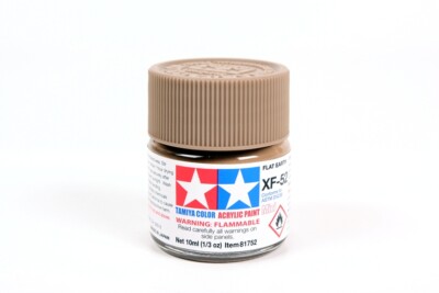Tamiya Acrylic Paint 10ml and 23ml Bottles XF-1 to XF-93 Colors / Flat
