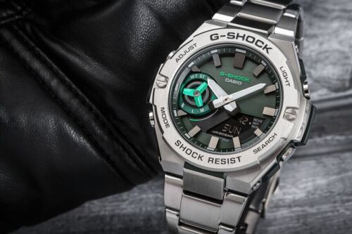 Pre-owned G-shock Brand-new Casio  Gst-b500ad-3adr G-steel Men's Watch "jdm" From Japan
