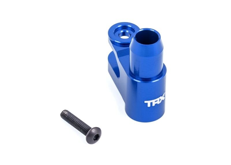 Traxxas TRX7747-BLUE servo horn aluminum blue...