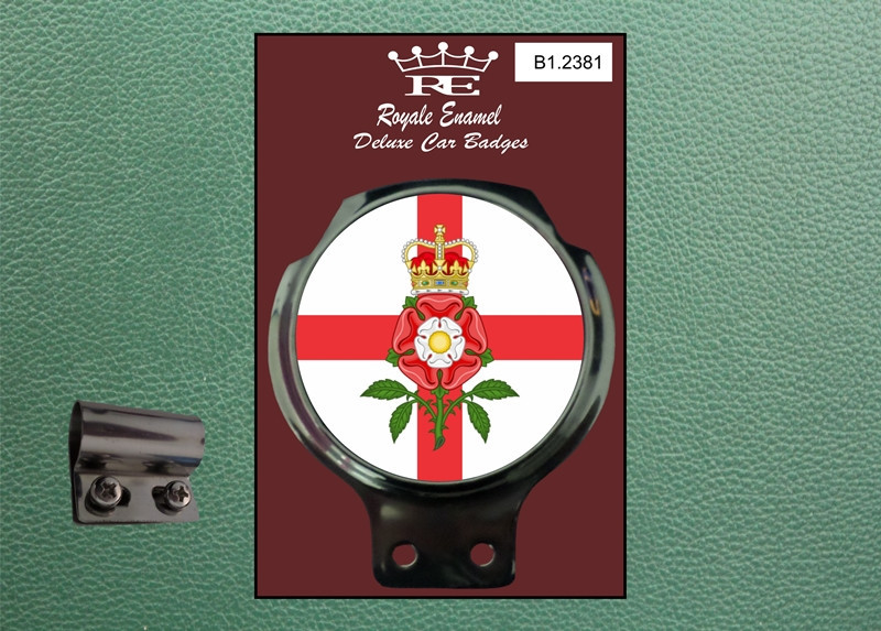 Royale Classic Car Badge /& Bar Clip CITY of CHESTER Mod B1.1057