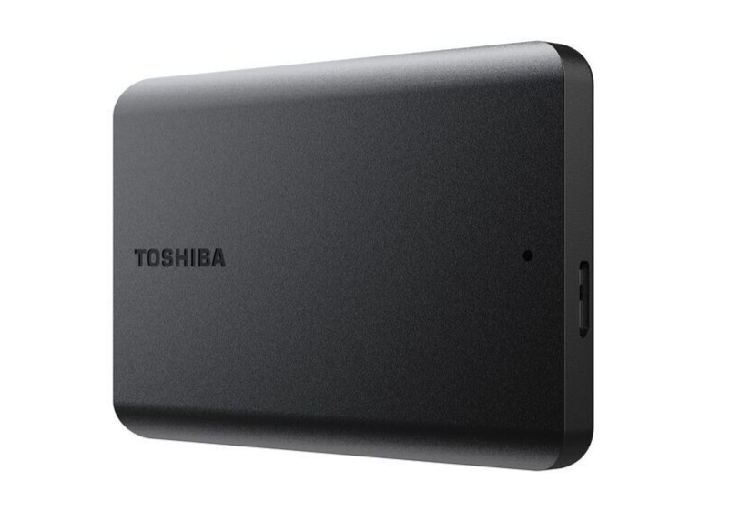 Toshiba Portable External Hard Drive Canvio Basics USB, Blac