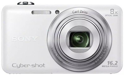索尼 Cyber Shot DSC-WX60 1620 万像素 8 倍紧凑型数码相机 - 90% 全新-白色