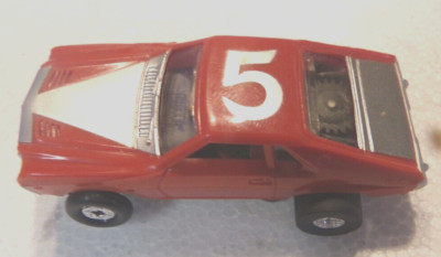Aurora Tjet ho slot car Tuff ones AMC AMX w/new chassis