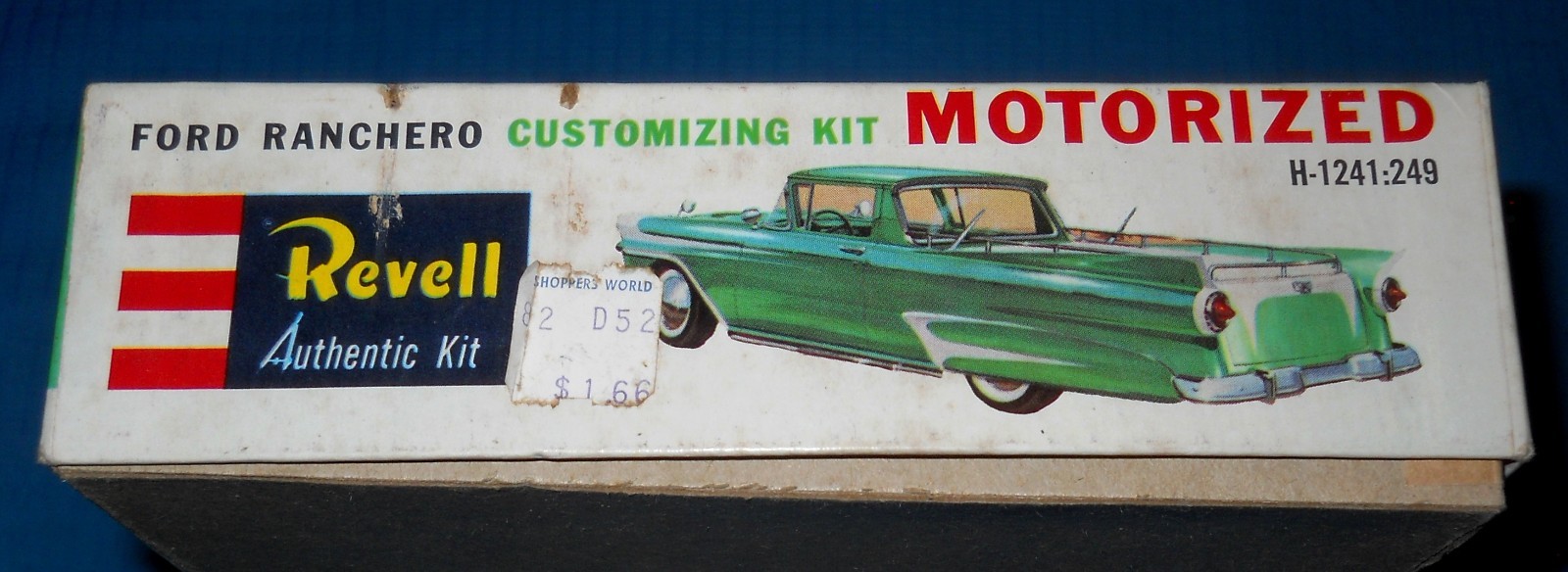 Revell Ford Ranchero Motorized Kit-1960-H1241 FS in Nice Box Model Car Swap Meet