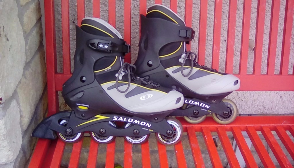 Salomon DR70 Inline Skates / Rollerblades, Size 10 | in Falkirk | Gumtree