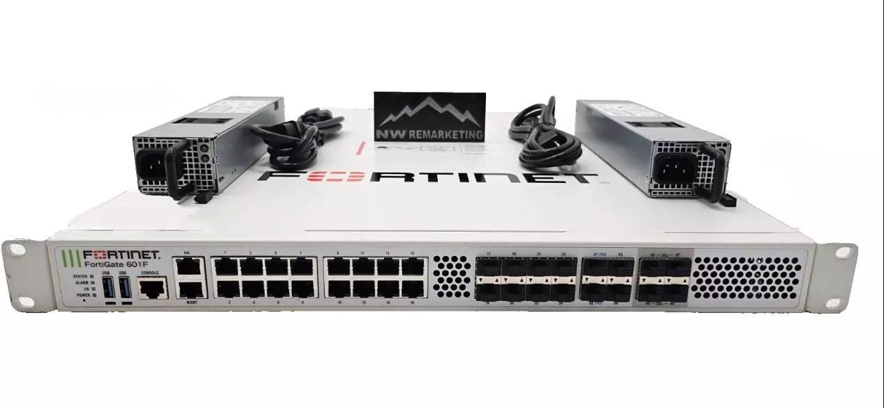 Fortinet FG-601F Fortigate 601F Next Generation Firewall Fortinet FG-601F Fortigate 601F Next Generation Firewall
