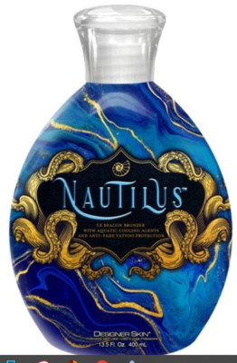 Designer Skin Nautilus 5X Beacon Bronzer with cooling agents 13.5 oz
