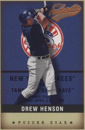 2002 Fleer Authentix - Drew Henson #136