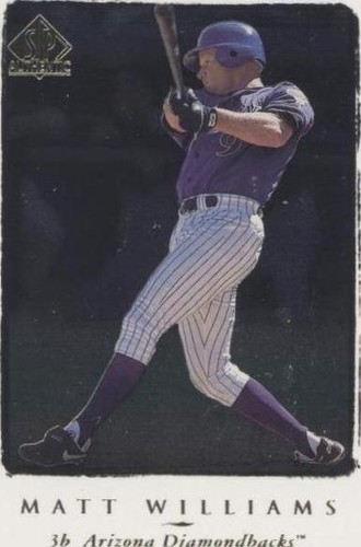 1998 SP Authentic - Matt Williams #40