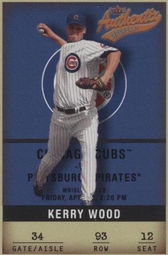 2002 Fleer Authentix - Kerry Wood #93
