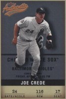2002 Fleer Authentix - Joe Crede #116