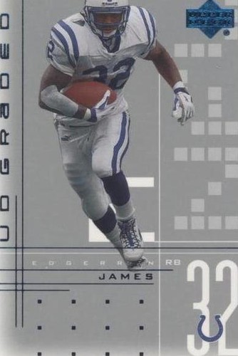 2001 UD Graded Edgerrin James #16