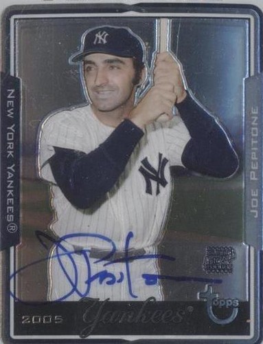 2005 Topps Retired Signature Edition - Joe Pepitone #TA-JP