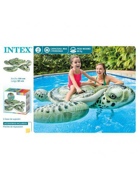 $ 10     Consulta nuestras valoraciones Añade esta tienda a Mis favoritos COLCHONETA PLAYA / PISCINA CON FORMA DE TORTUGA 26,95 € Descubre esta original Colchoneta con forma de Tortuga. Ideal para la playa, piscina, etc. Medidas: 191 x 178 cm. Capacidad máxima 2 personas. Peso máximo 80 kg. Incluye parche de reparación. Edad Recomendada: +3 años. *Producto oficial Intex. Trabajamos día a día para conseguir clientes como usted. Muchas gracias. Todos los regalos infantiles de tus personajes favoritos, aquí disponibles: https://www.pequenosgigantes.es  