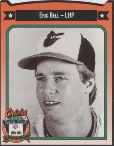 1991 All-Time Baltimore Orioles Team Issue - Eric Bell #28