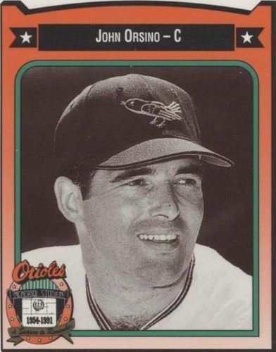 1991 All-Time Baltimore Orioles Team Issue - John Orsino #344