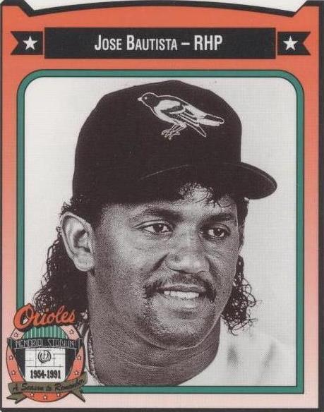 Edición del equipo de los Orioles de Baltimore de todos los tiempos 1991 - José Bautista #23