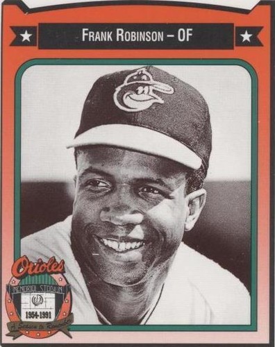 1993 Select Frank Robinson Triple Crown #2 Baltimore Orioles