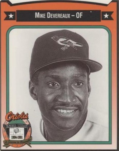 1991 All-Time Baltimore Orioles Team Issue - Mike Devereaux #103
