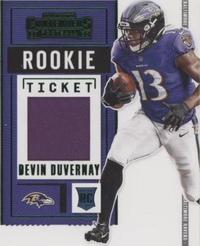 2020 Panini Contenders Devin Duvernay #RTS-DDU
