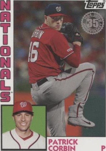 2019 Topps Mini - Patrick Corbin #84-35