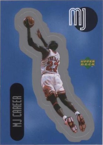 1998-99 Upper Deck Michael Jordan MJ Sticker Collection - Michael Jordan #SU23