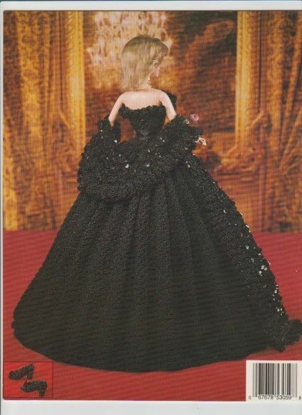 Princess Diana 1981 Engagement Dress for Barbie Paradise #48 Crochet PATTERN