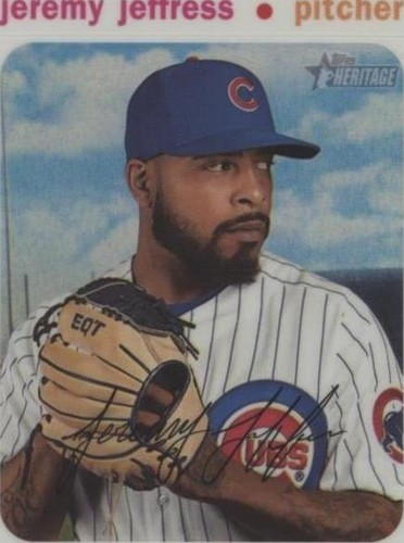 2020 Topps Heritage High Number - Jeremy Jeffress #THC-521