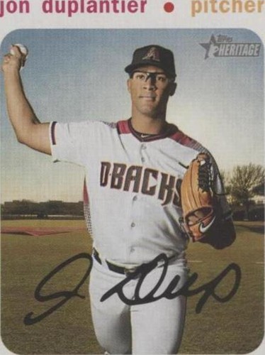 2020 Topps Heritage - Jon Duplantier #449