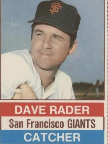 1976 Hostess All-Star Team - Dave Rader #21