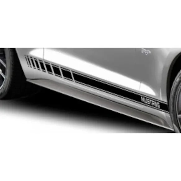 2015-2025 Genuine Ford Mustang Gloss White Speed Stripe Kit VFR3Z-6320000-D