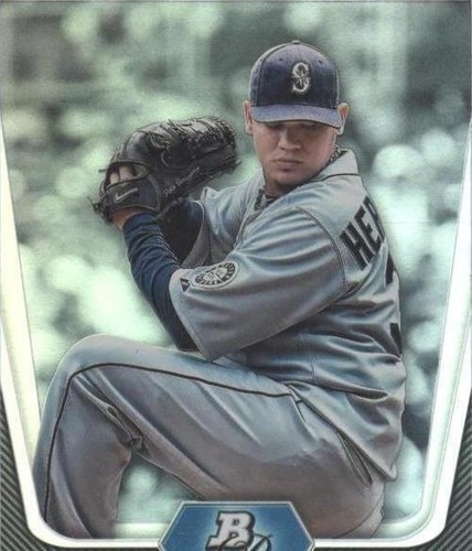 2012 Bowman Platinum - Félix Hernández #85