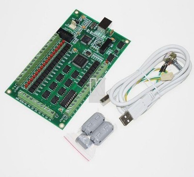 3 Axis CNC USB Card Mach3 200KHz Breakout Board Interface (ship from California)